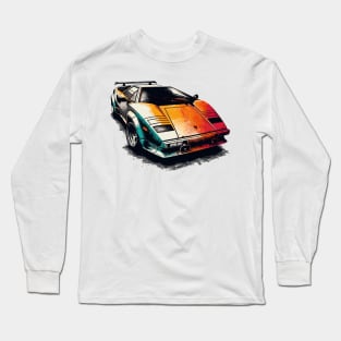 Lamborghini Countach Long Sleeve T-Shirt